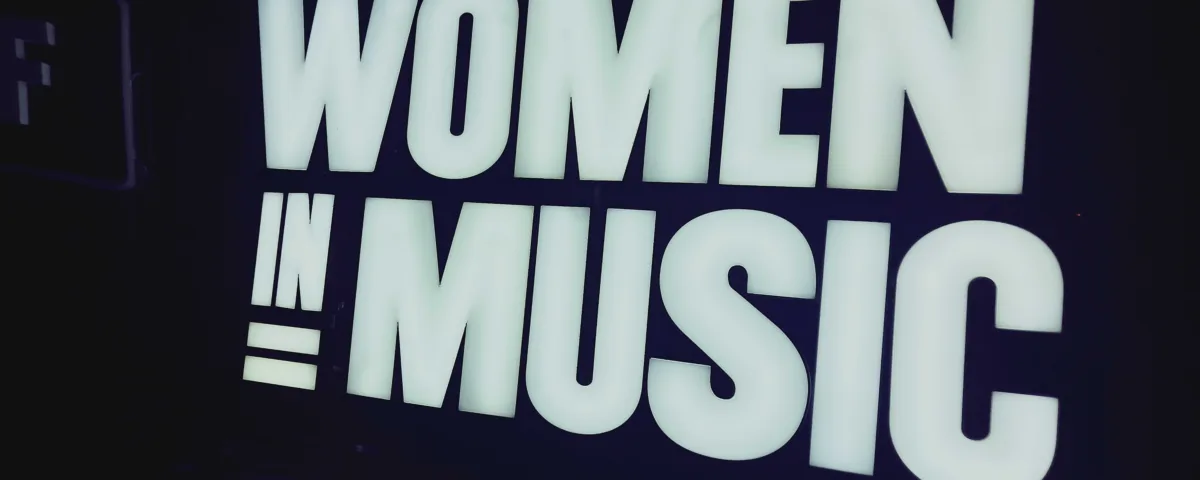 ‘WOMEN IN MUSIC’ Channel Letters