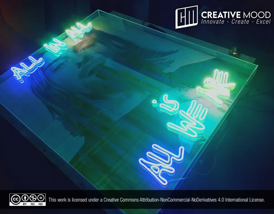 ‘All In All Is All We Are’ LED Neon Sign