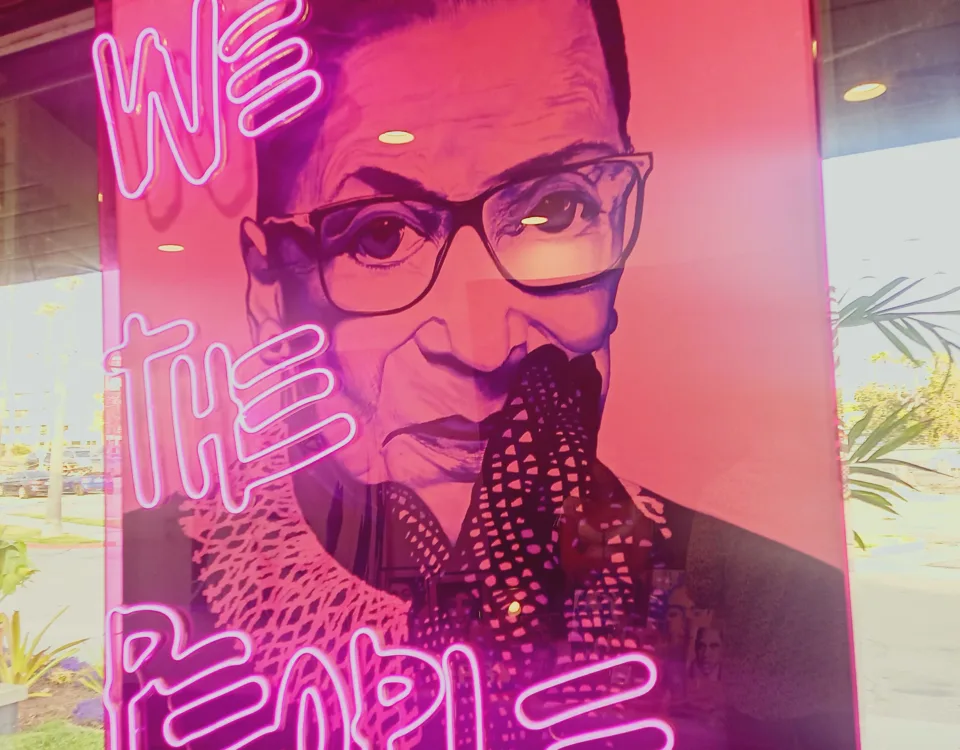 ‘We The People’ Pink LED Neon Sign
