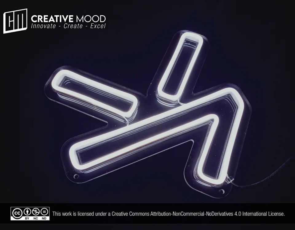 Cool White LED Neon Sign