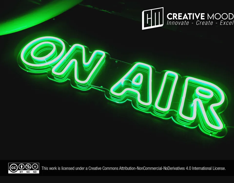 ‘ON AIR’ Green LED Neon Sign