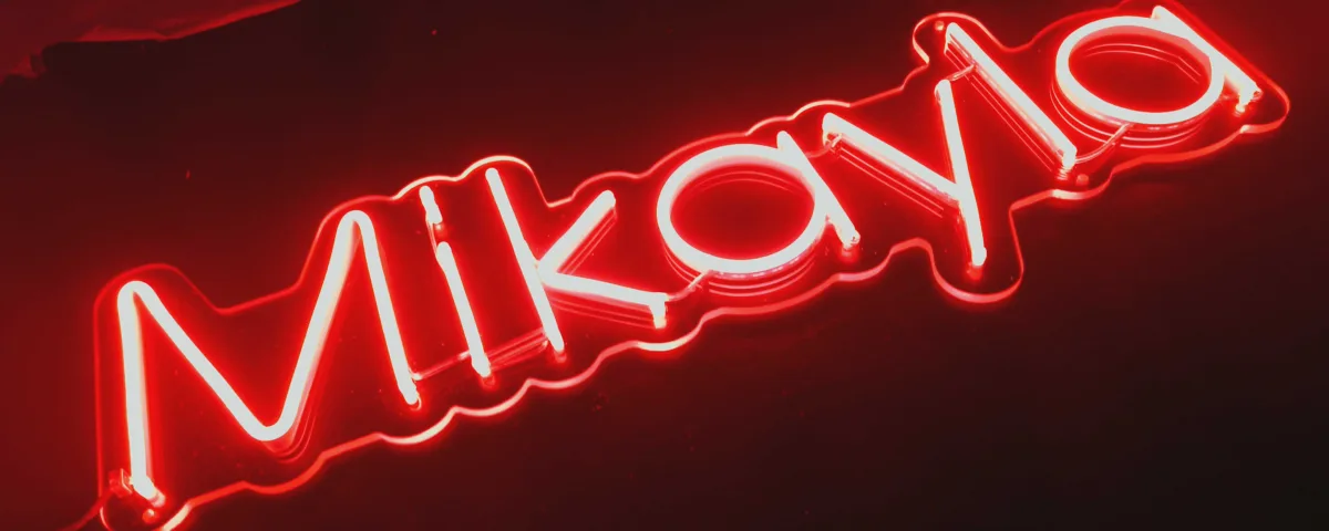 ‘Mykaila’ Red LED Neon Sign