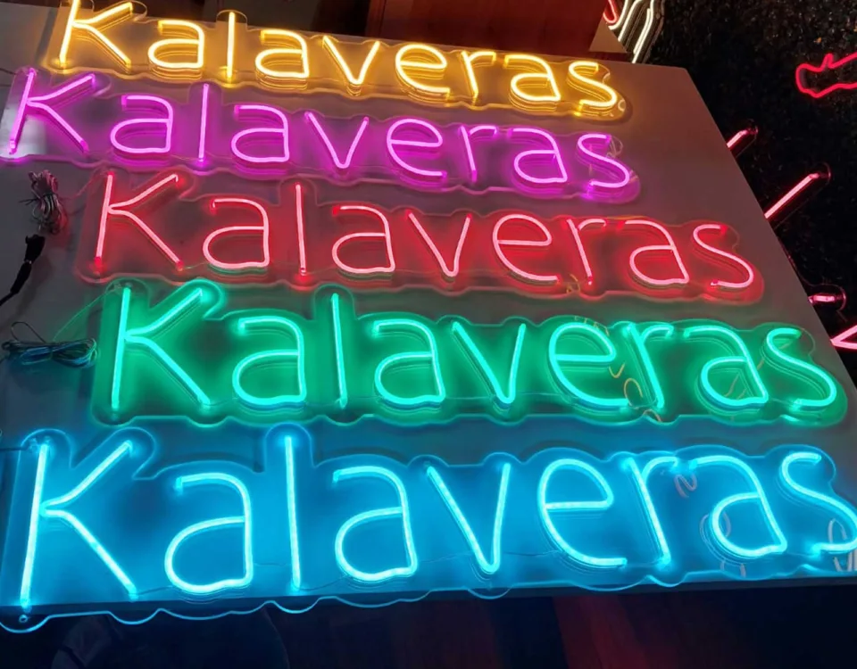 ‘Kalaveras’ LED Neon Sign